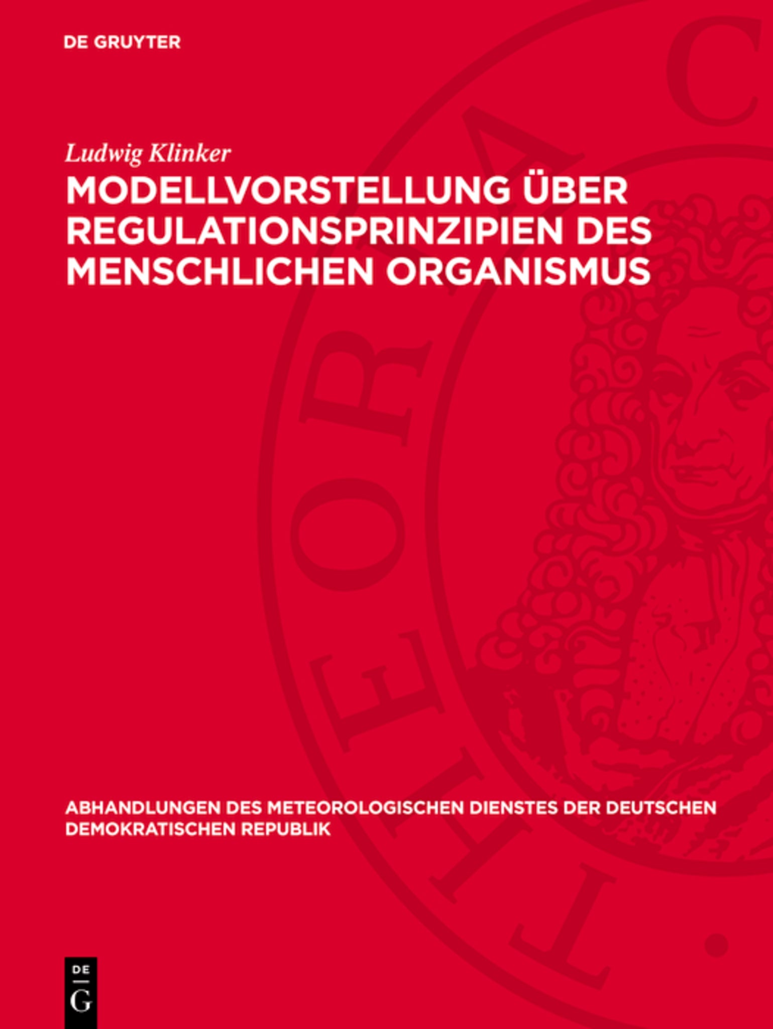 Modellvorstellung über Regulationsprinzipien des menschlichen Organismus