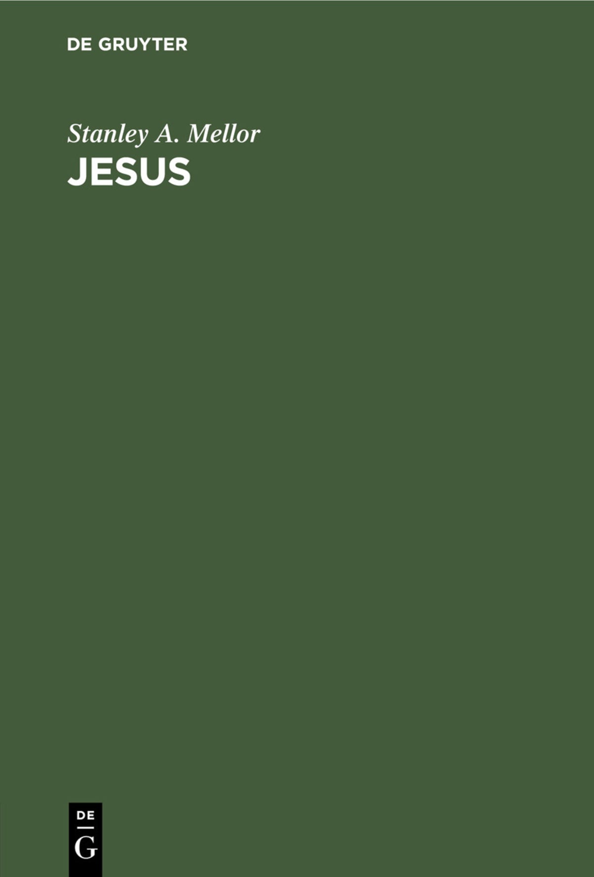 Cover image for Jesus ISBN 9783112455890