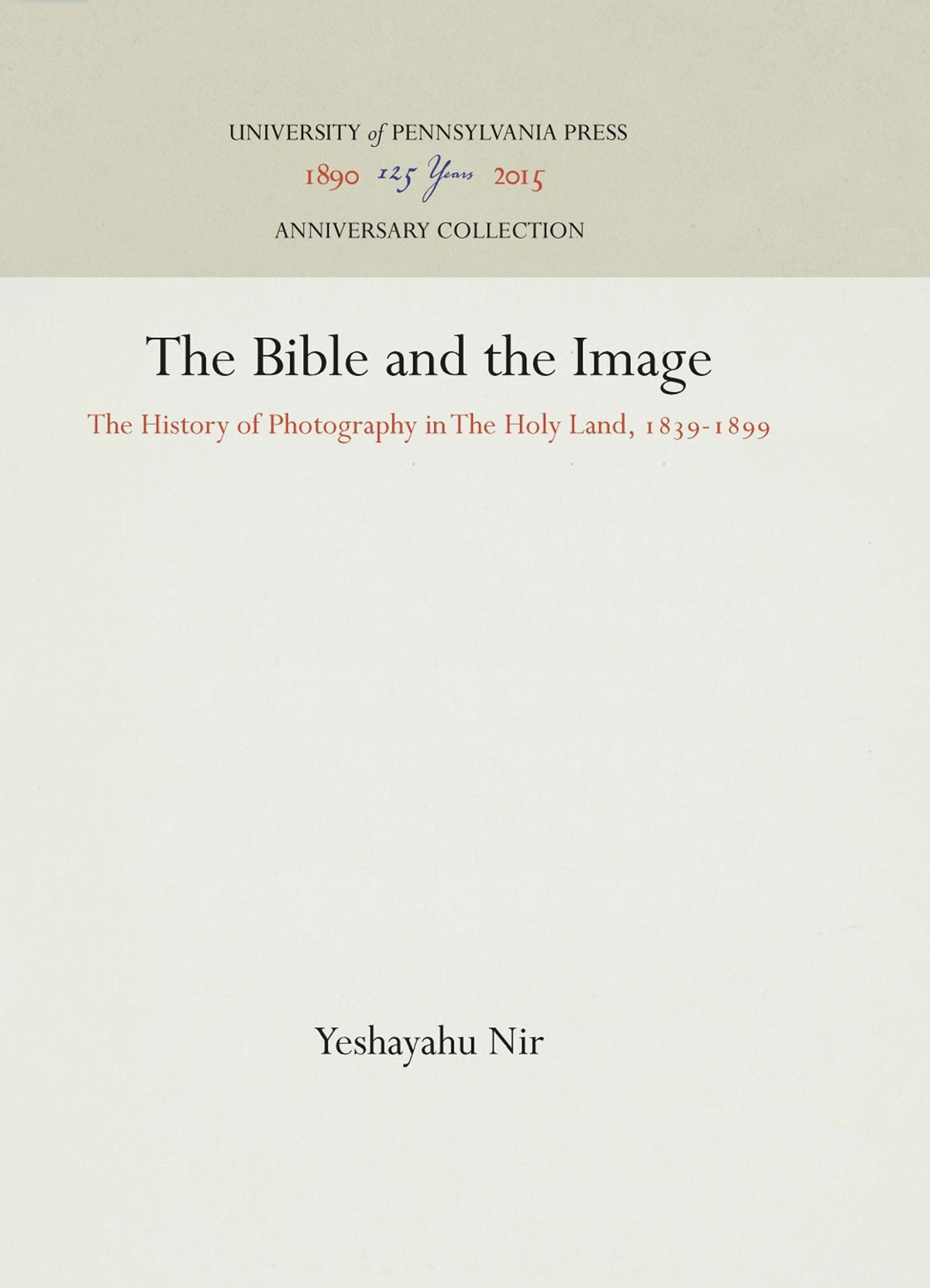 Cover image for The Bible and the Image ISBN 9780812279818