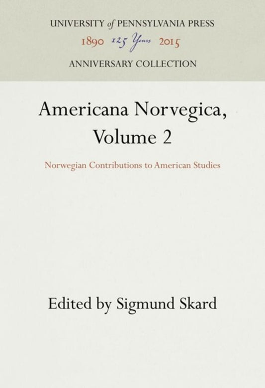 Americana Norvegica, Volume 2