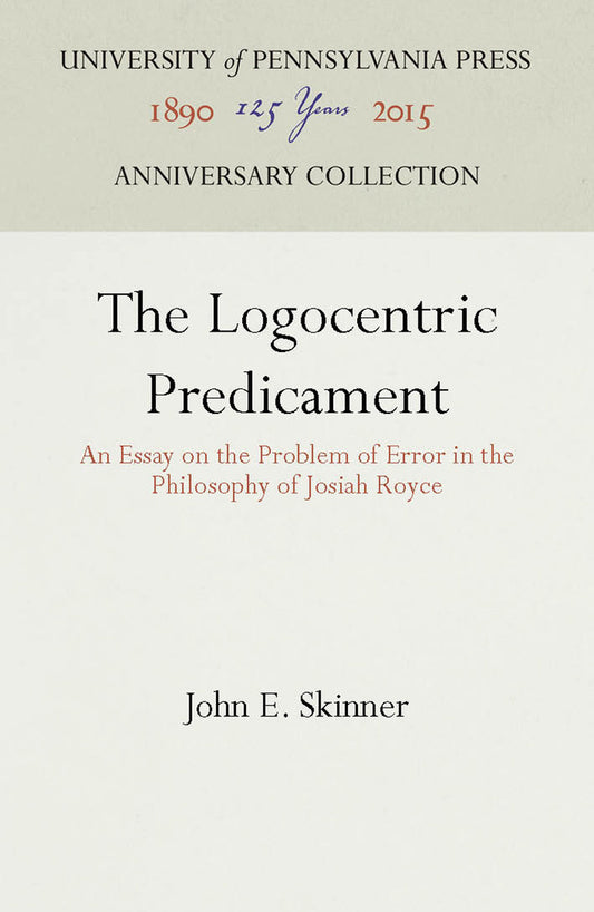 The Logocentric Predicament
