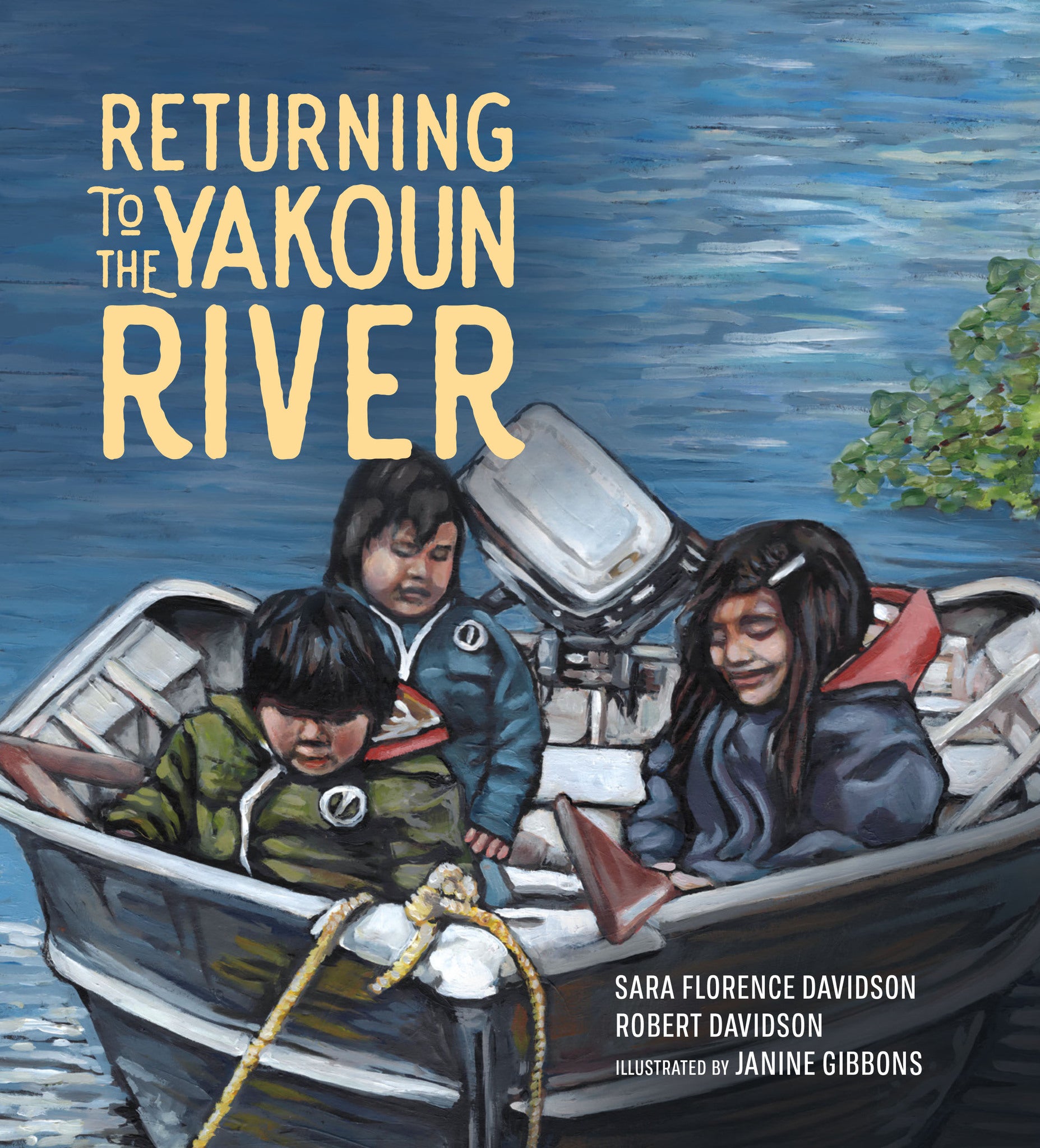 Cover image for Returning to the Yakoun River ISBN 9781774920213