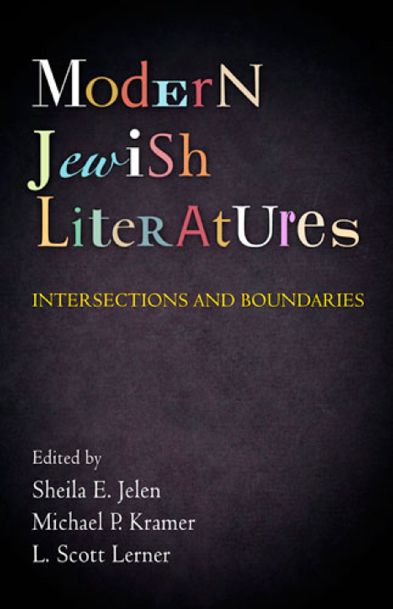 Cover image for Modern Jewish Literatures ISBN 9780812242720