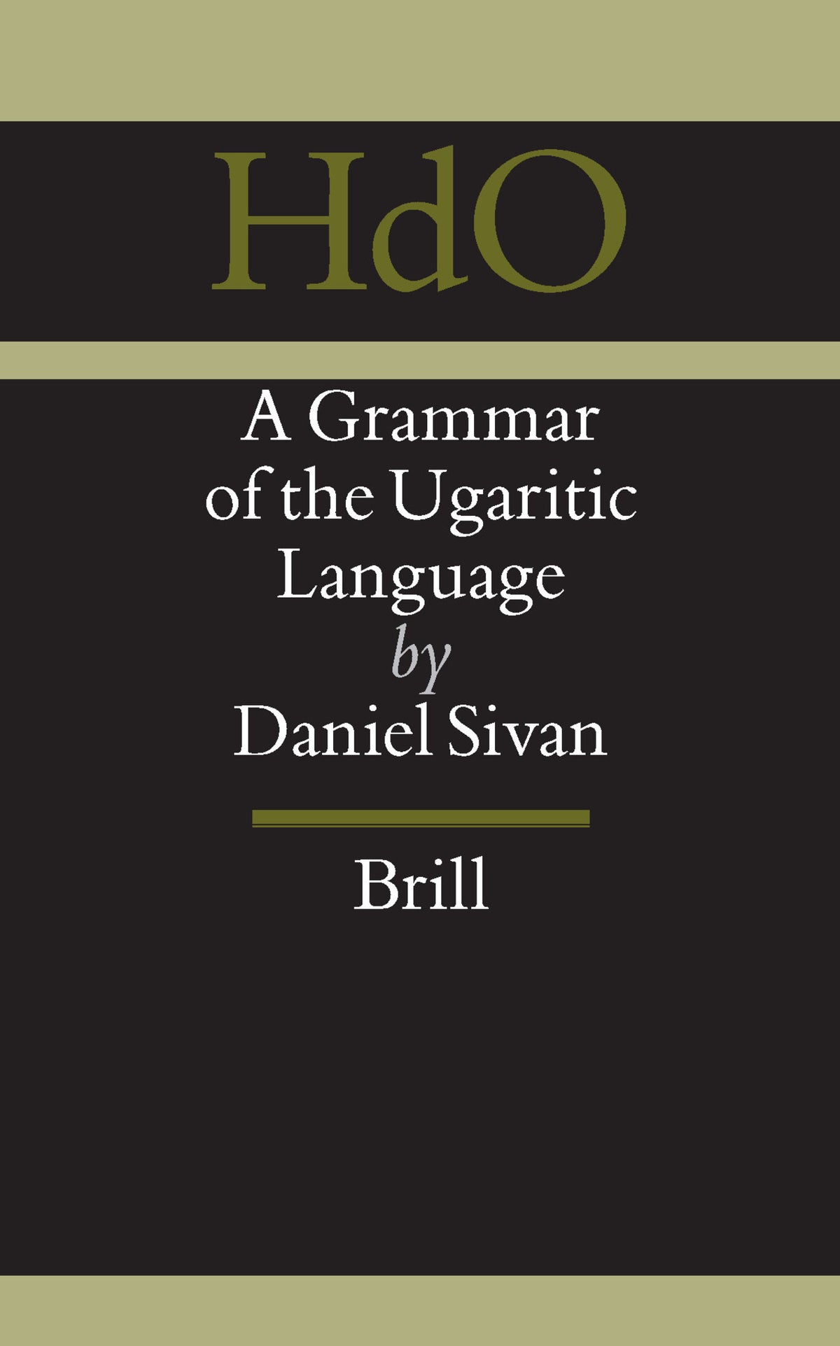 A Grammar of the Ugaritic Language