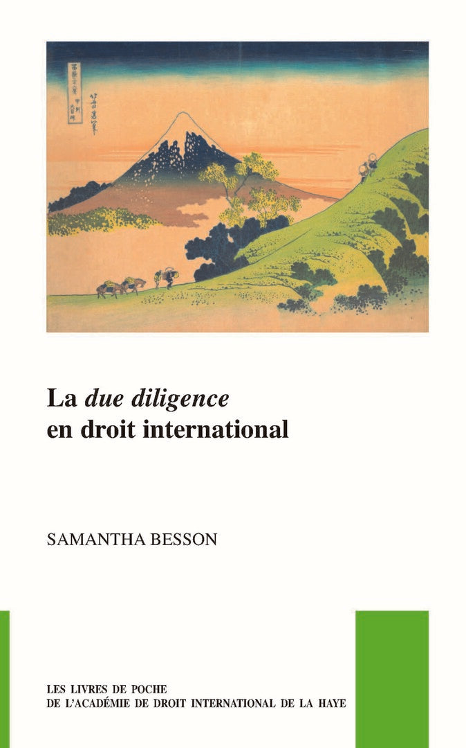 Cover image for La due diligence en droit international ISBN 9789004466265