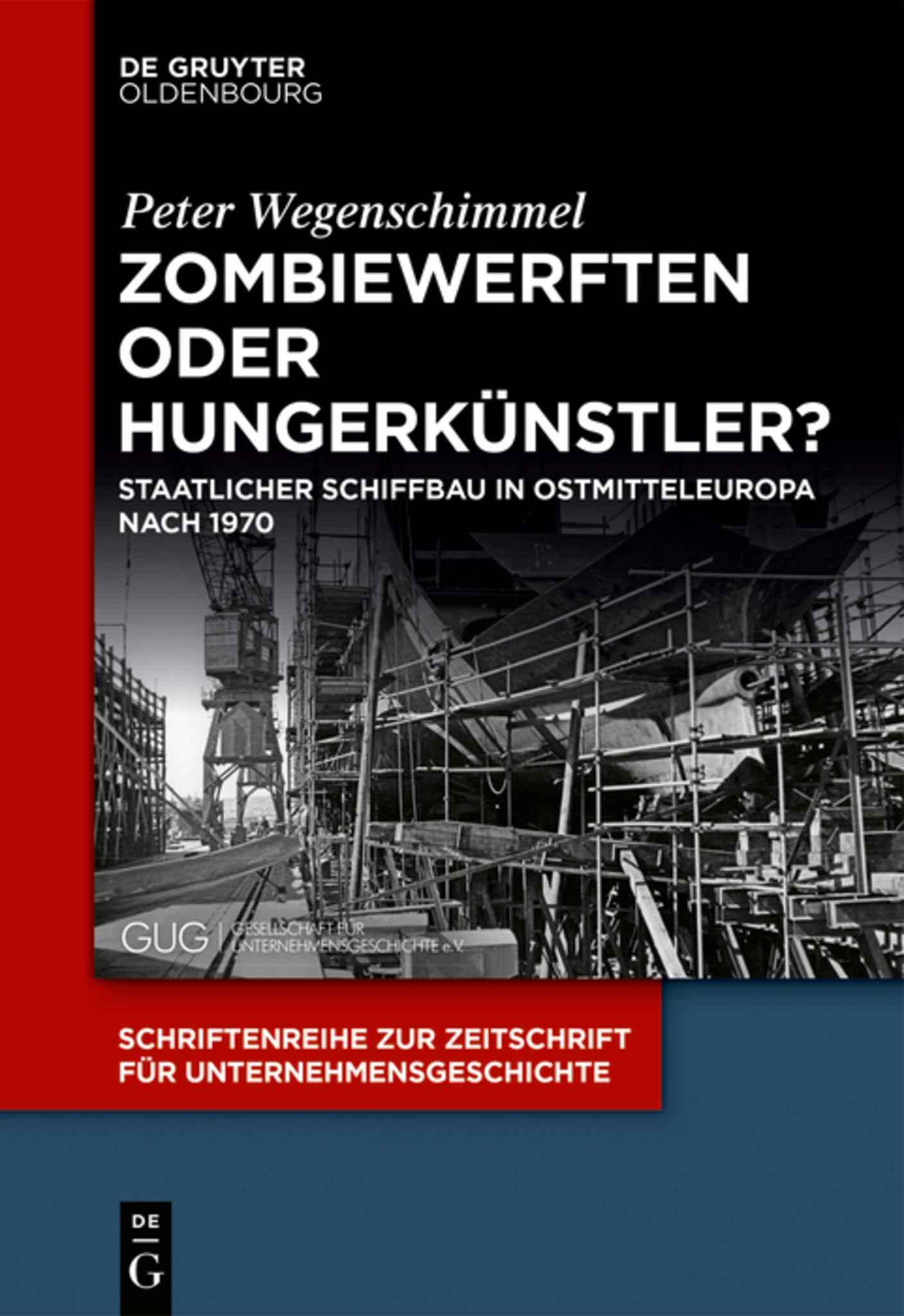 Cover image for Zombiewerften oder Hungerkünstler? ISBN 9783110739374