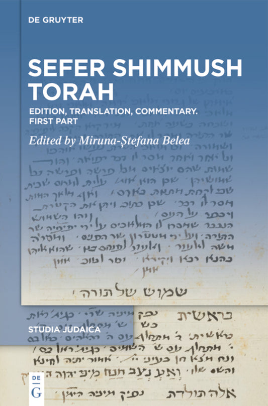 Sefer Shimmush Torah I