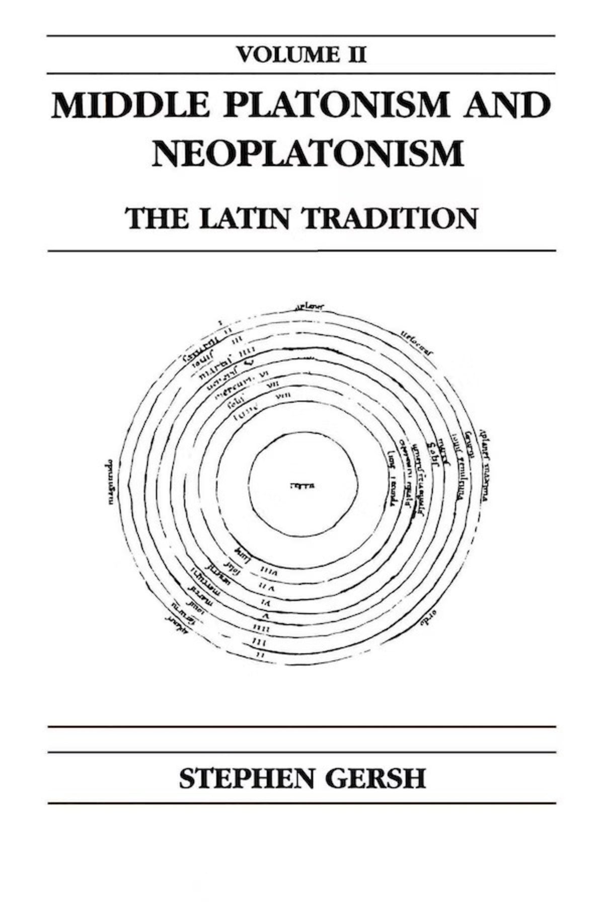 Cover image for Middle Platonism and Neoplatonism, Volume 2 ISBN 9780268014391