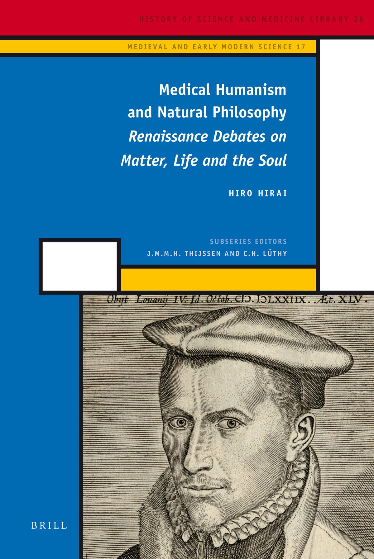 Cover image for Medical Humanism and Natural Philosophy ISBN 9789004218710