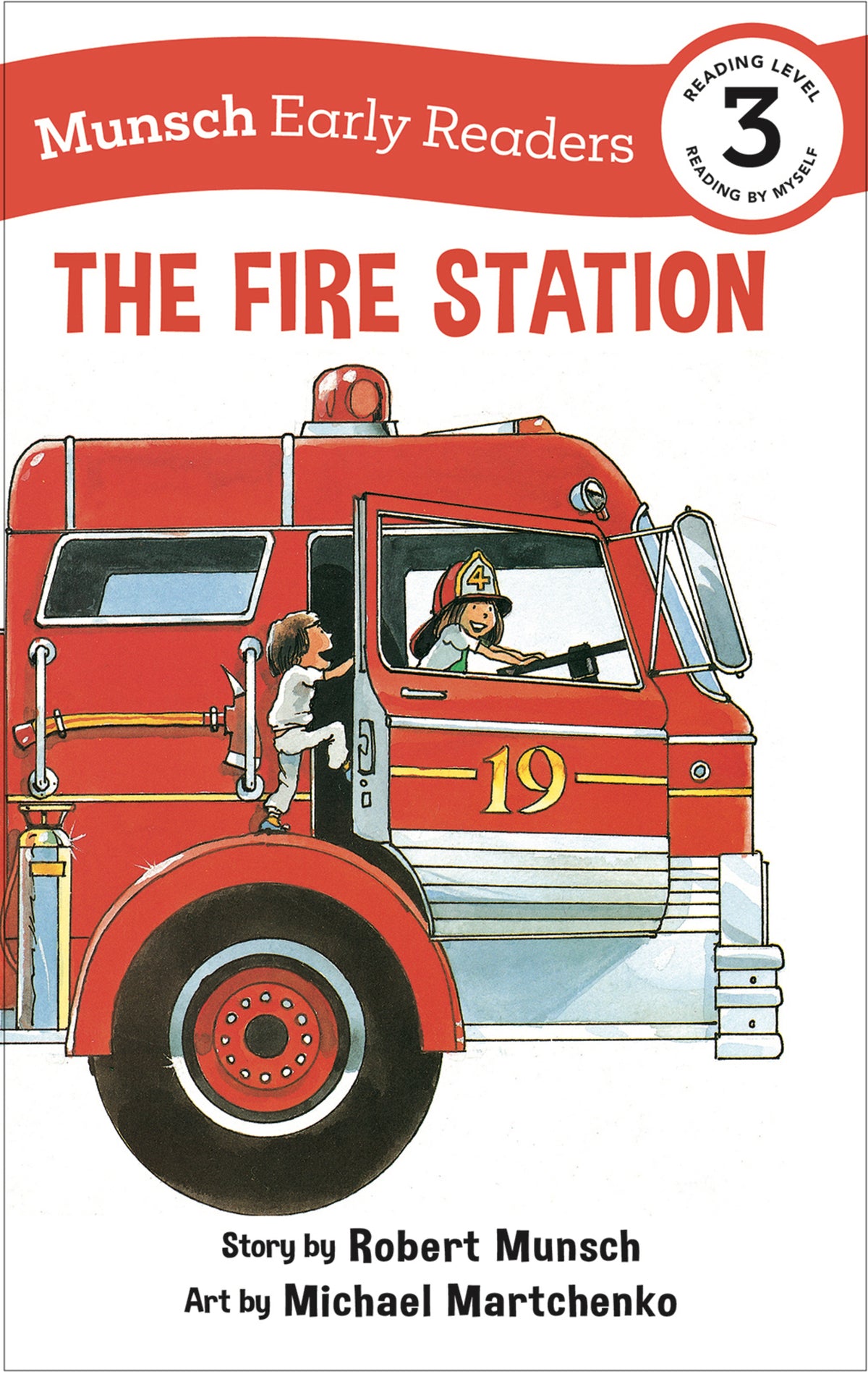 Cover image for The Fire Station Early Reader ISBN 9781773216560