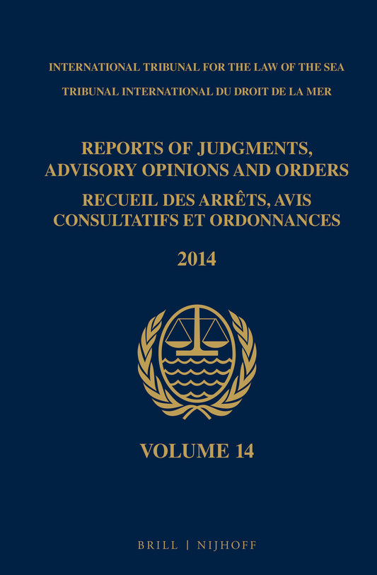 Reports of Judgments, Advisory Opinions and Orders / Recueil des arrêts, avis consultatifs et ordonnances, Volume 14 (2014)
