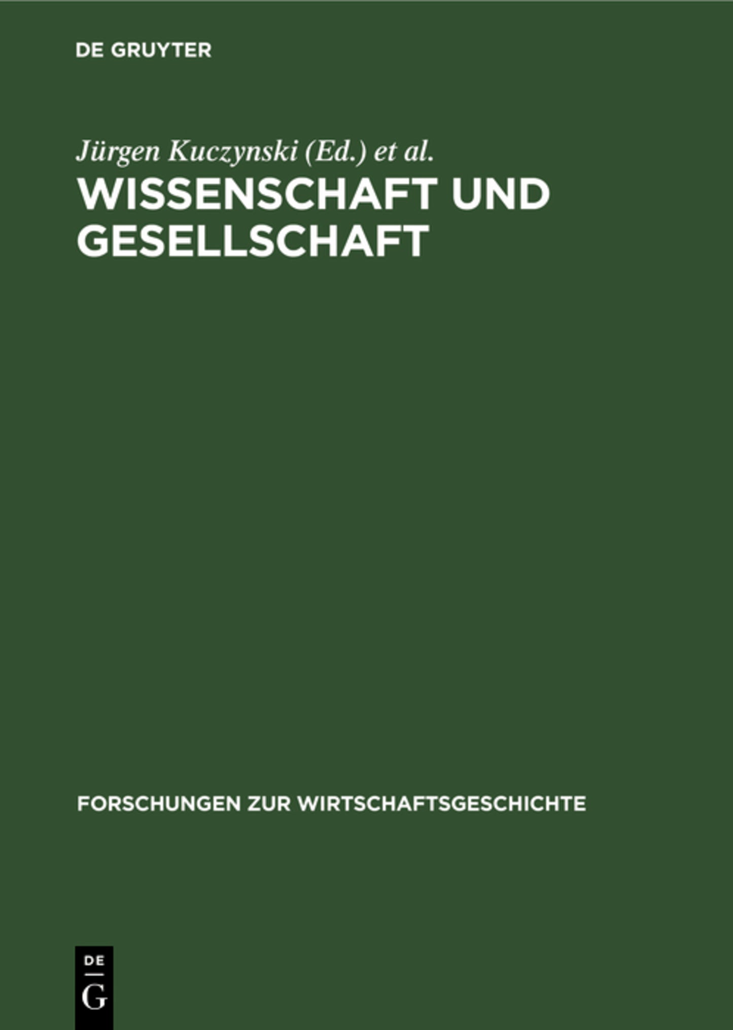 Wissenschaft und Gesellschaft