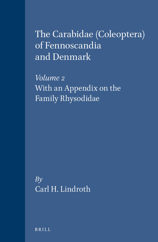 The Carabidae (Coleoptera) of Fennoscandia and Denmark
