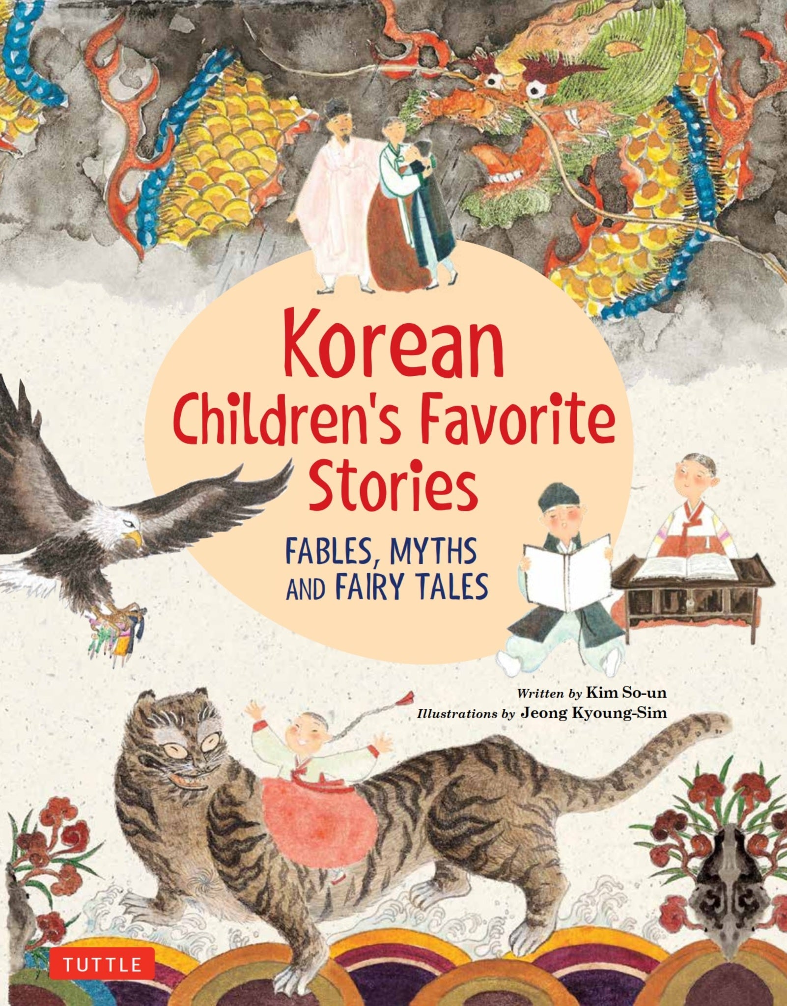 Cover image for Korean Children's Favorite Stories ISBN 9780804850209