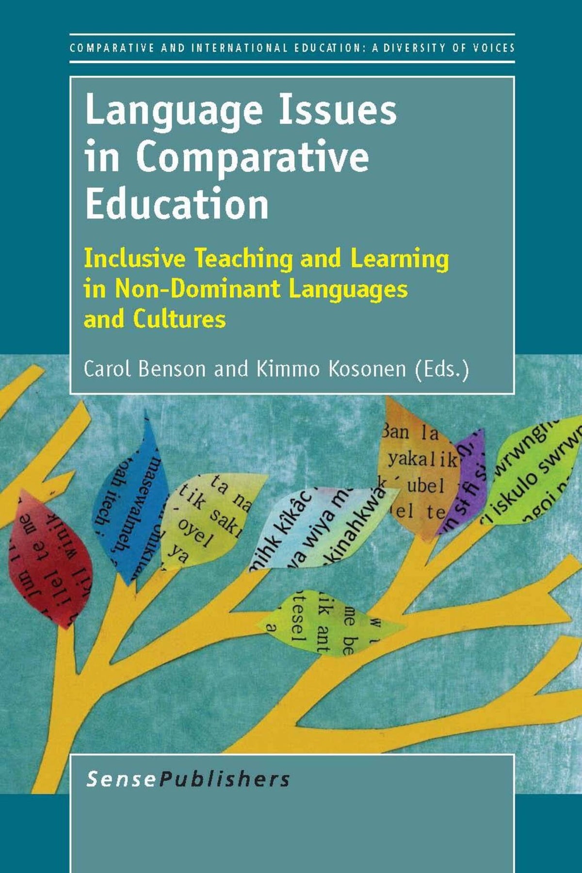 Cover image for Language Issues in Comparative Education ISBN 9789462092174
