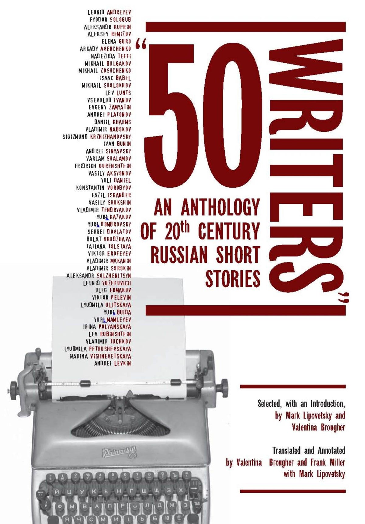 Cover image for 50 Writers ISBN 9781936235148
