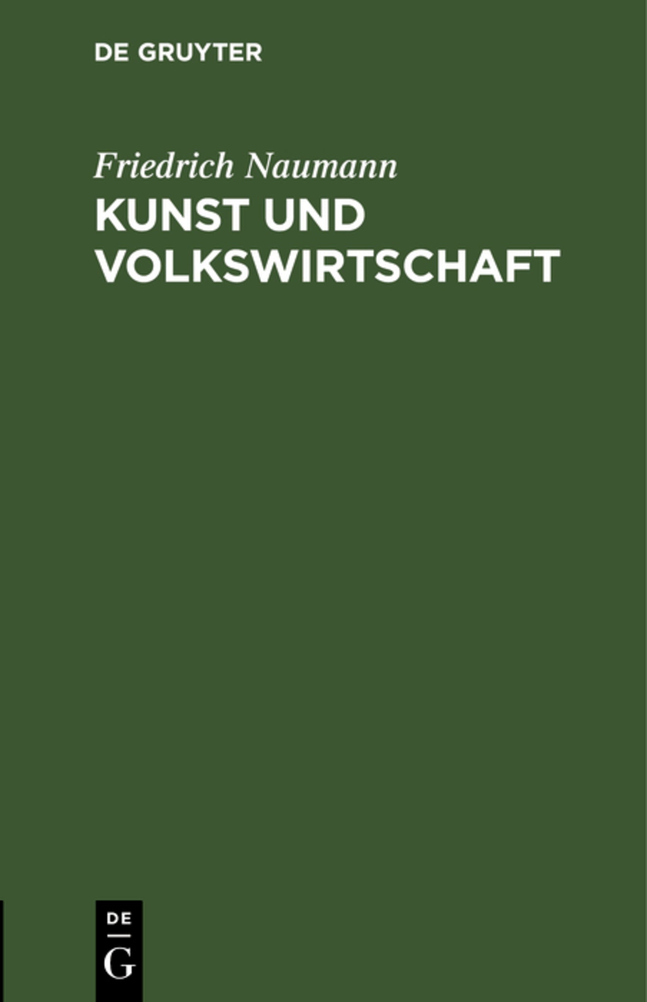 Kunst und Volkswirtschaft