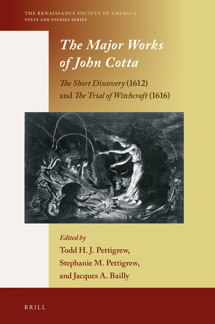 Cover image for The Major Works of John Cotta ISBN 9789004367166