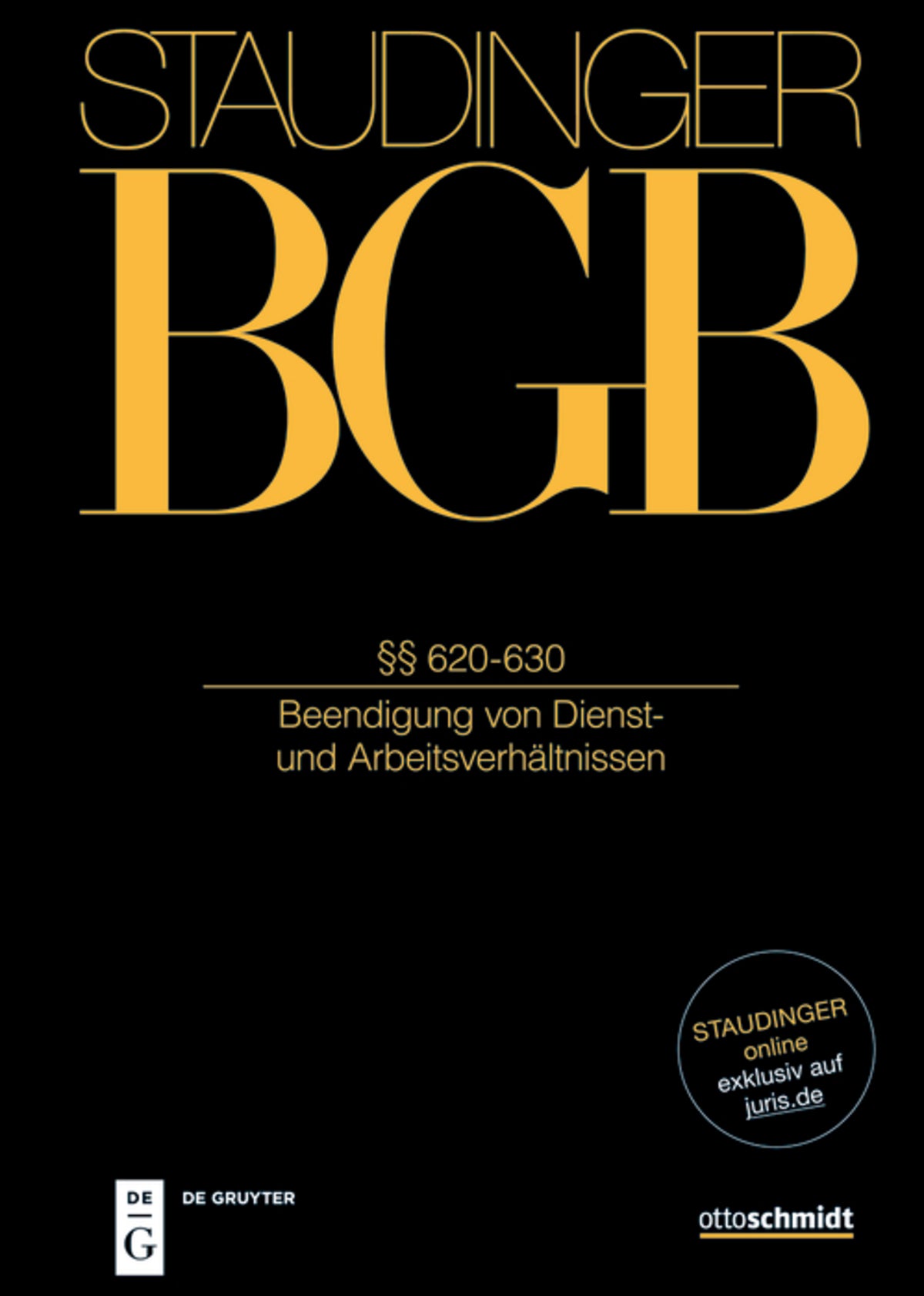 Cover image for §§ 620-630 ISBN 9783805913461