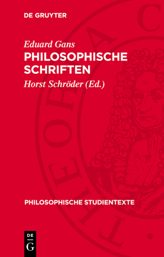 Philosophische Schriften