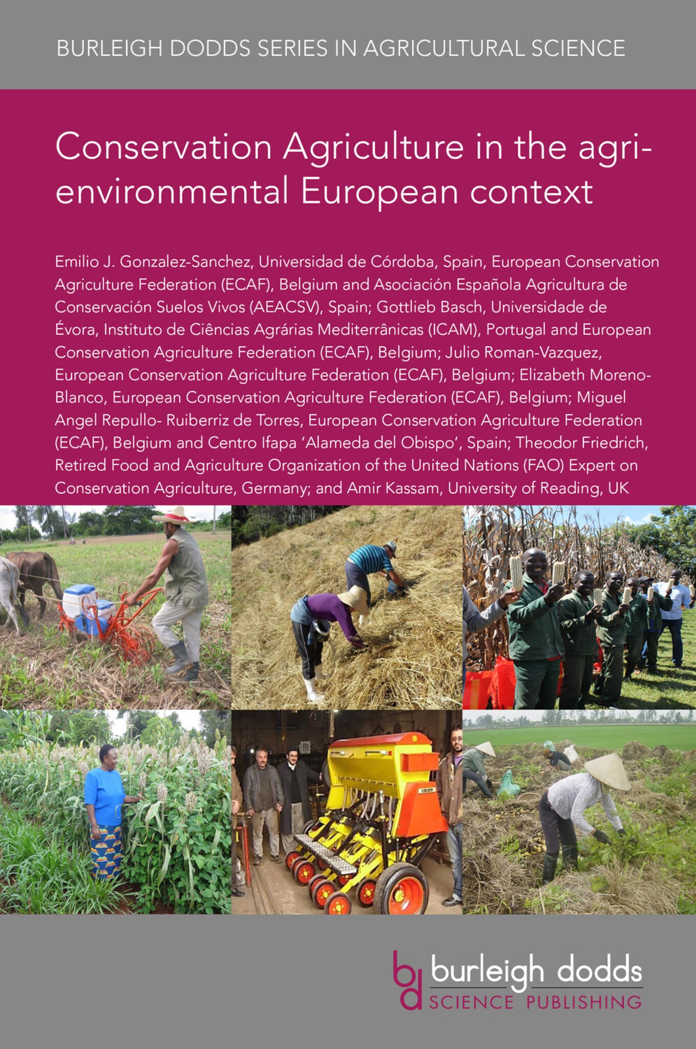 Cover image for Conservation Agriculture in the agri-environmental European context ISBN 9781801463904