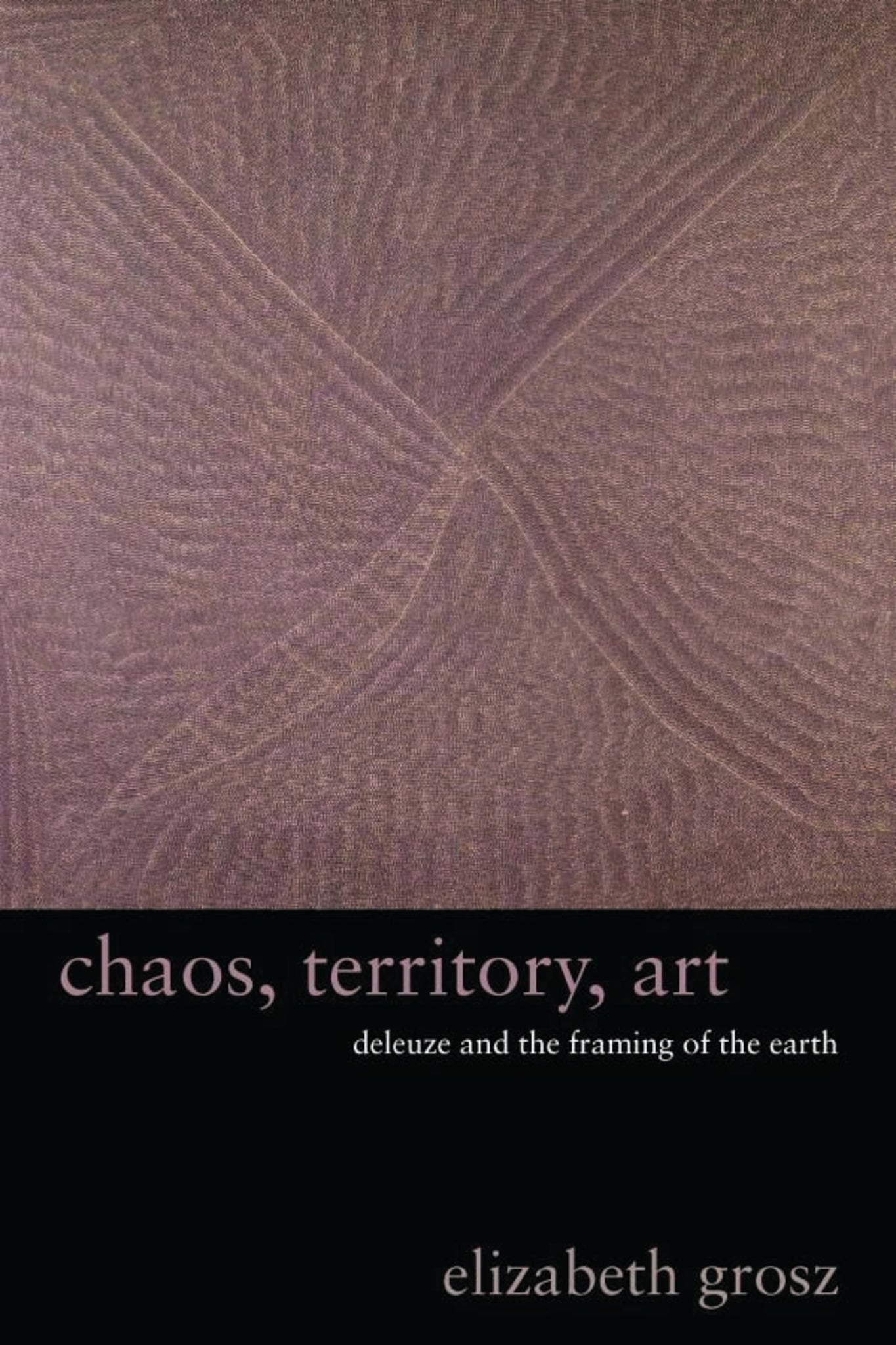 Cover image for Chaos, Territory, Art ISBN 9780231145190