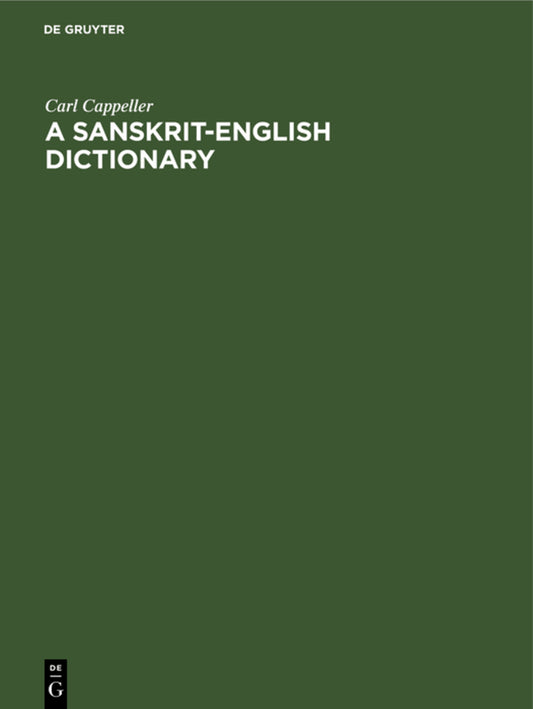 A Sanskrit-English dictionary