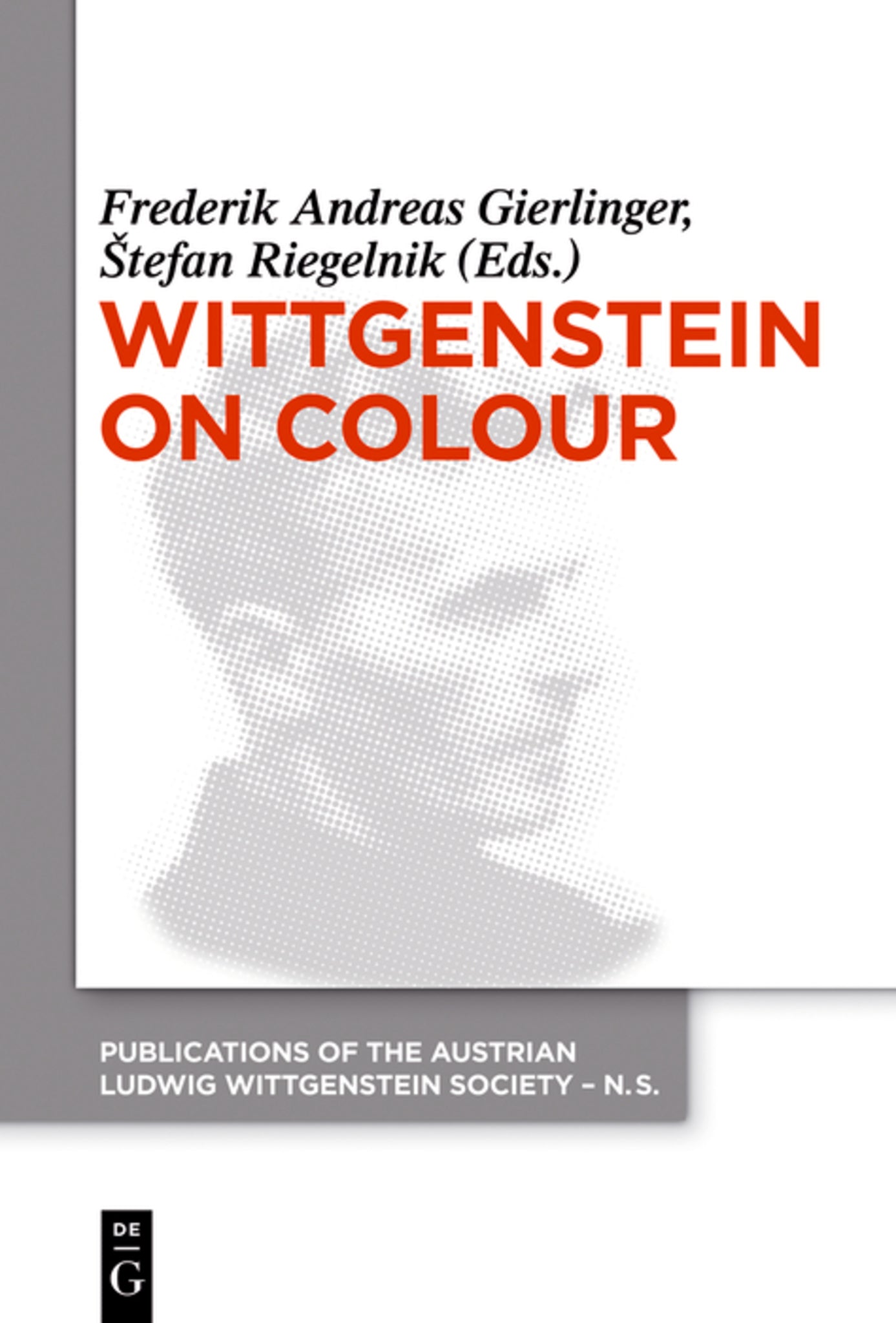 Cover image for Wittgenstein on Colour ISBN 9783110350623