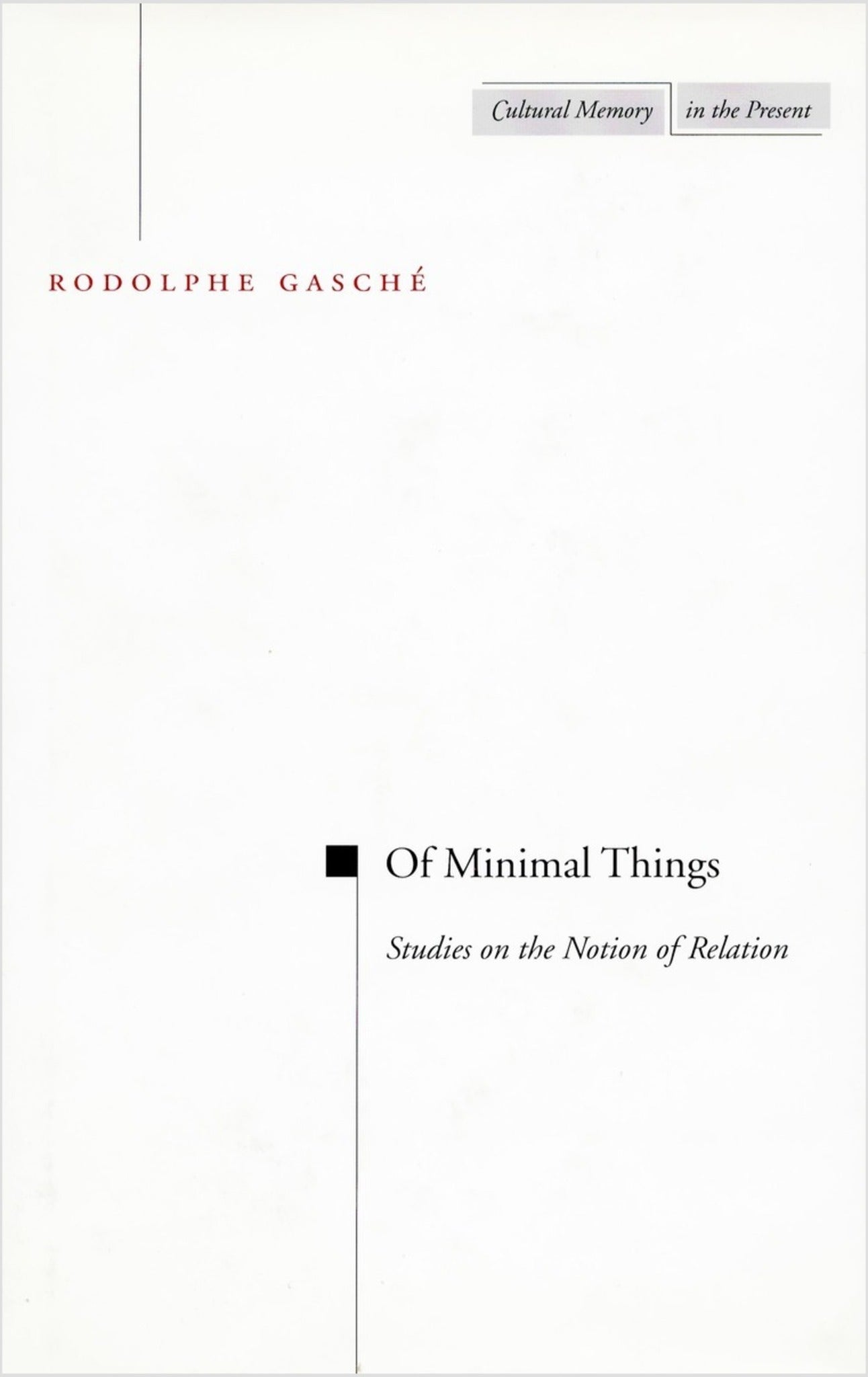 Of Minimal Things