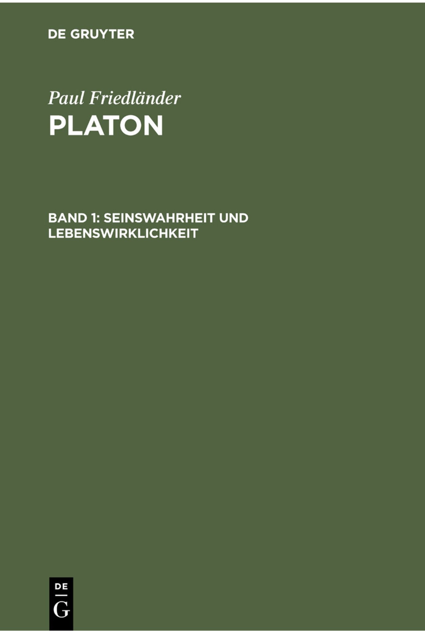 Seinswahrheit und Lebenswirklichkeit