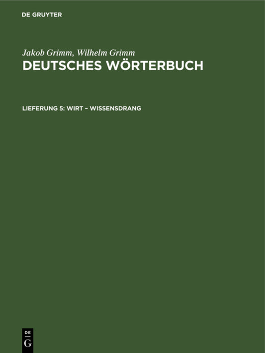 Wirt – Wissensdrang