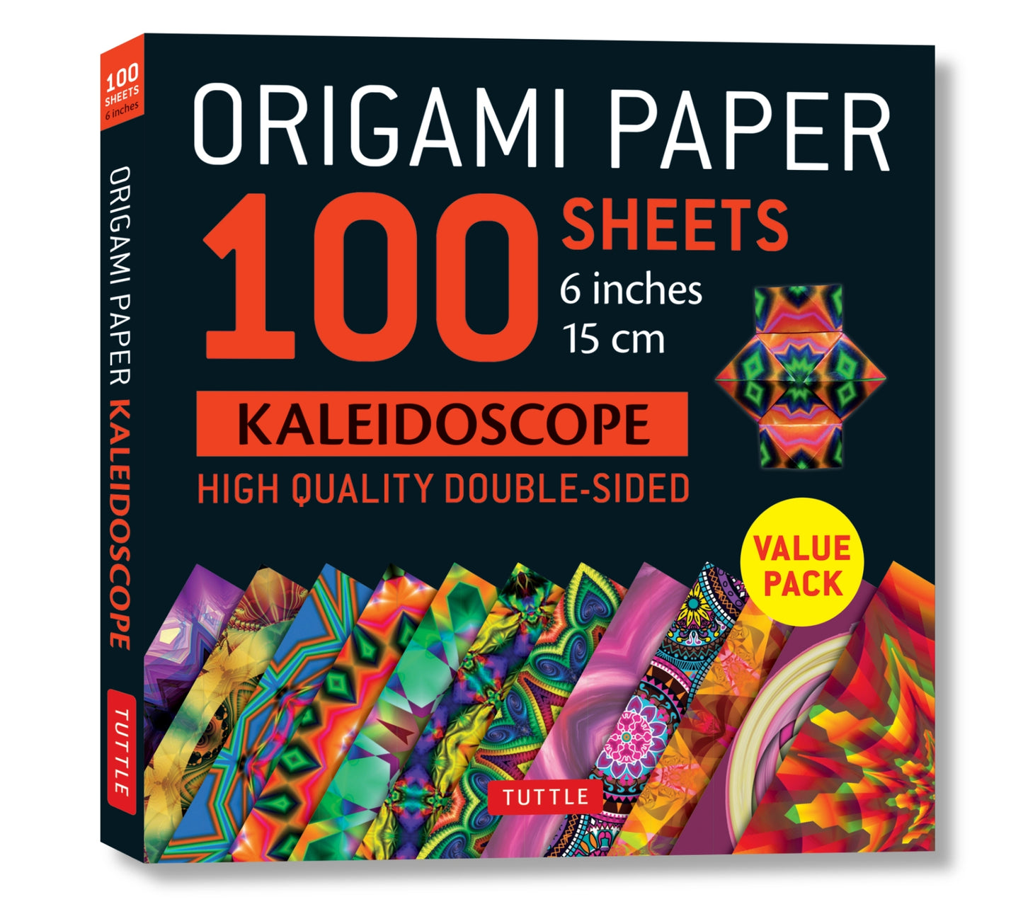 Origami Paper 100 sheets Kaleidoscope 6" (15 cm)