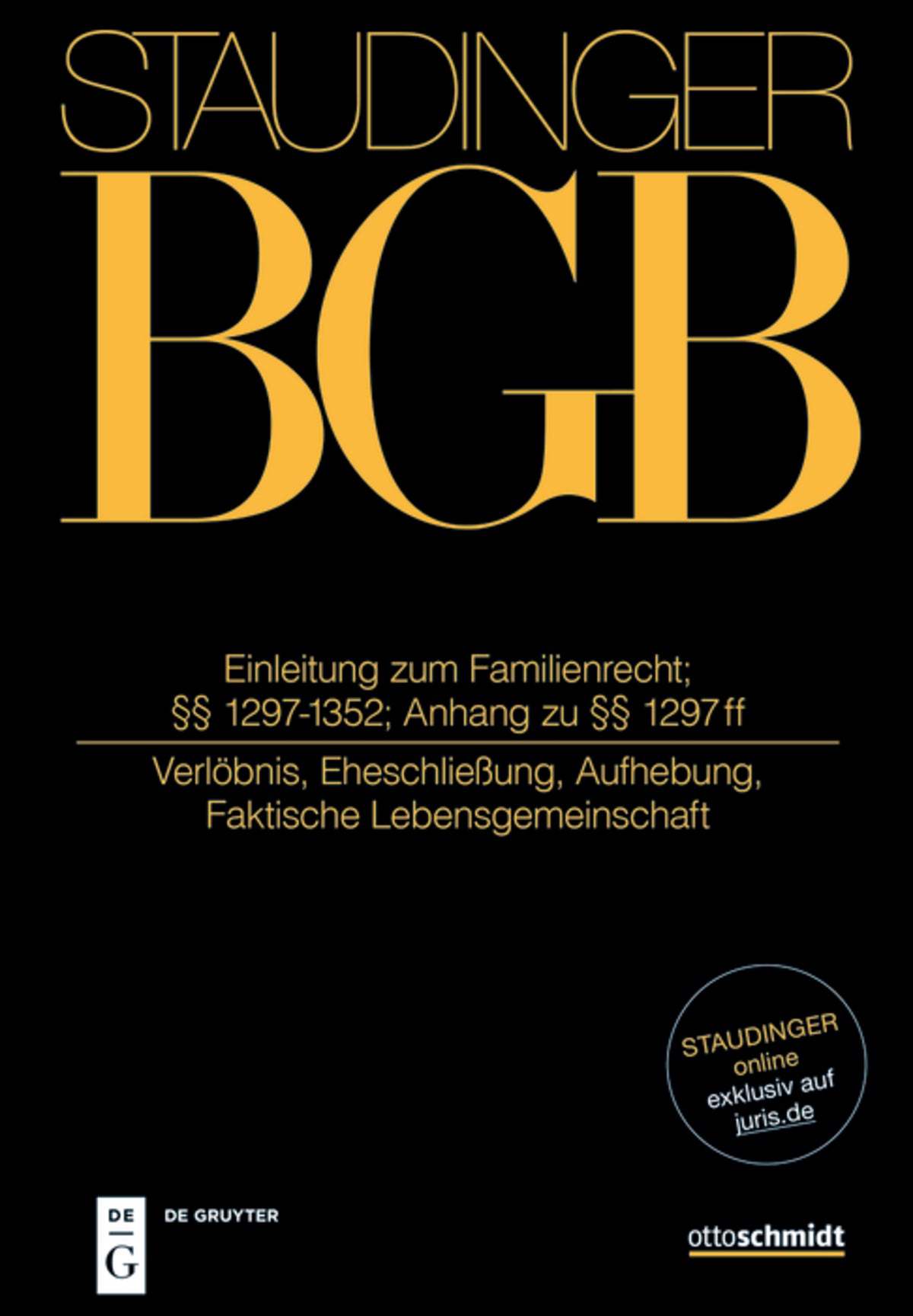Cover image for §§ 1297-1352; Anh 1297 ff ISBN 9783805913683