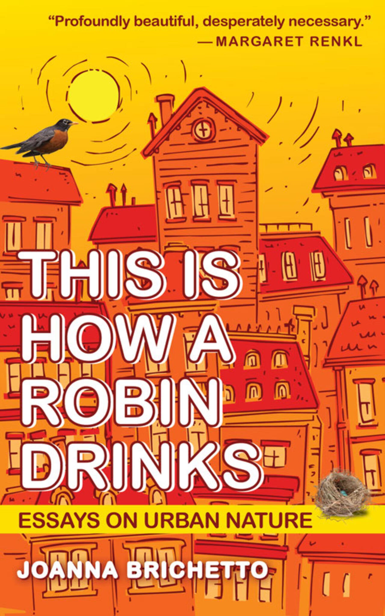Cover image for This Is How a Robin Drinks ISBN 9781595342997