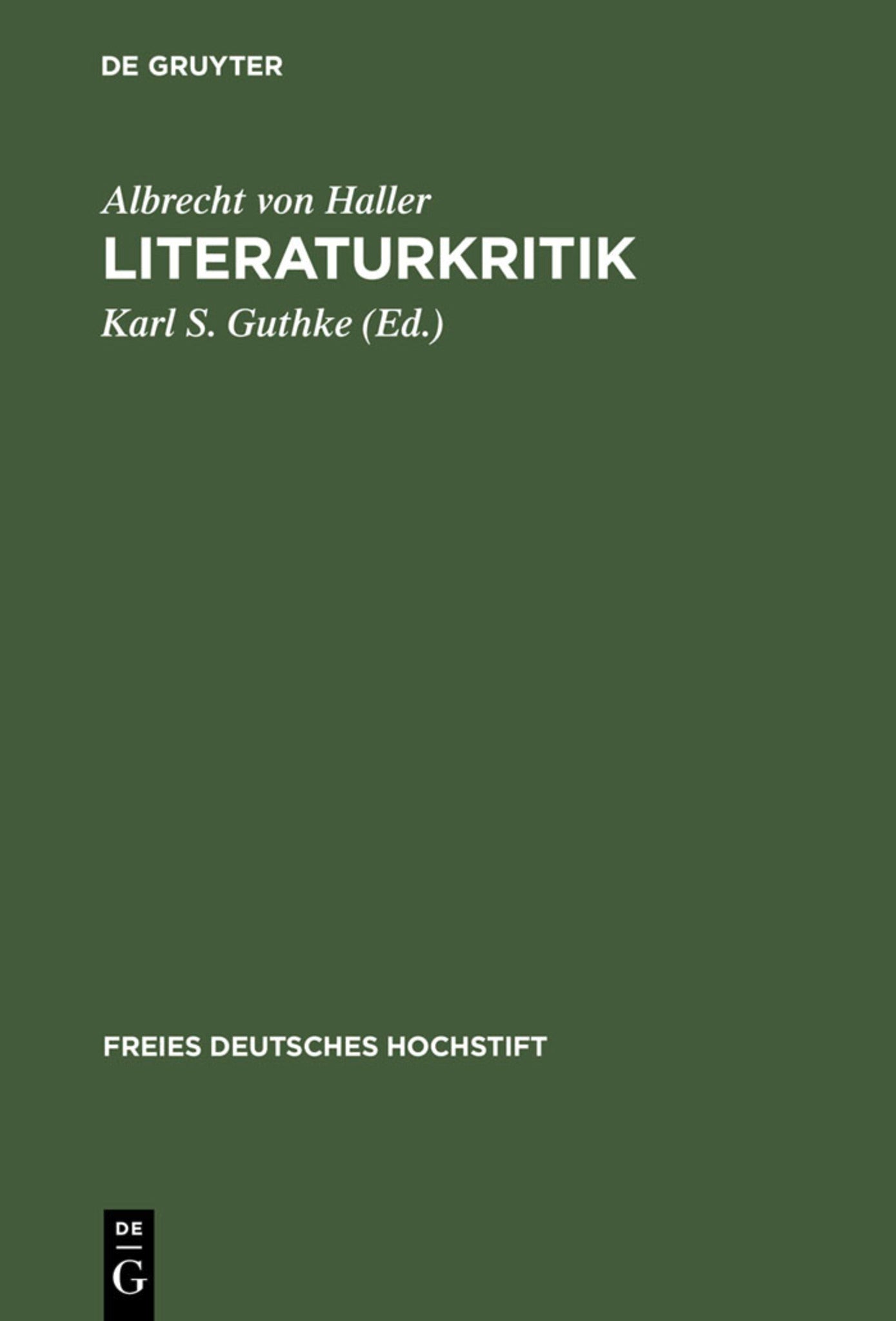 Literaturkritik