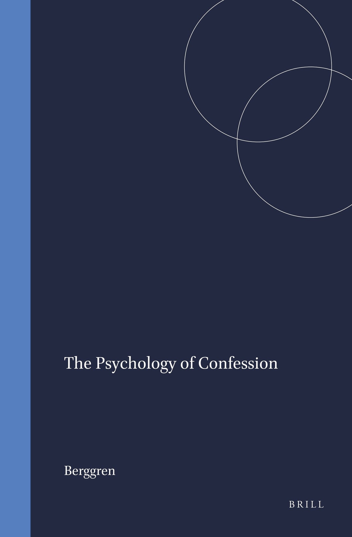 Cover image for The Psychology of Confession ISBN 9789004042124
