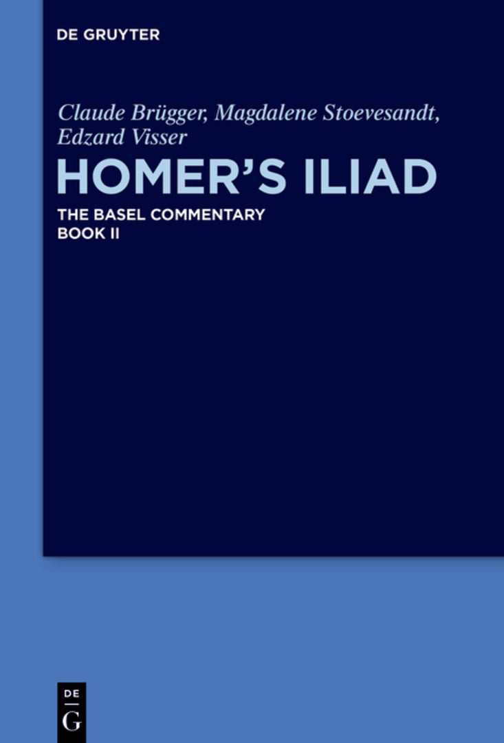 Cover image for Homer’s Iliad ISBN 9783111581200