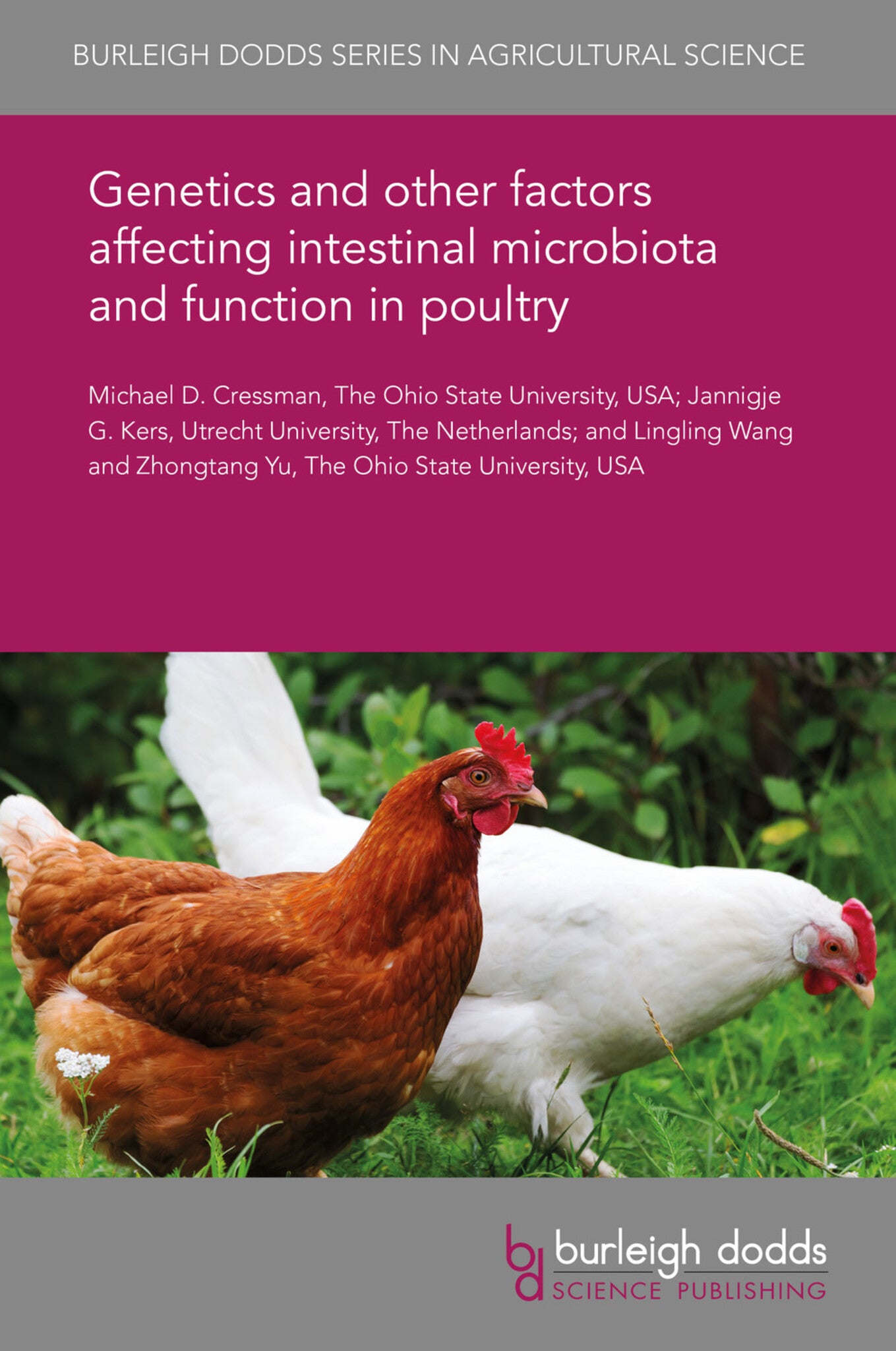 Cover image for Genetics and other factors affecting intestinal microbiota and function in poultry ISBN 9781838799700