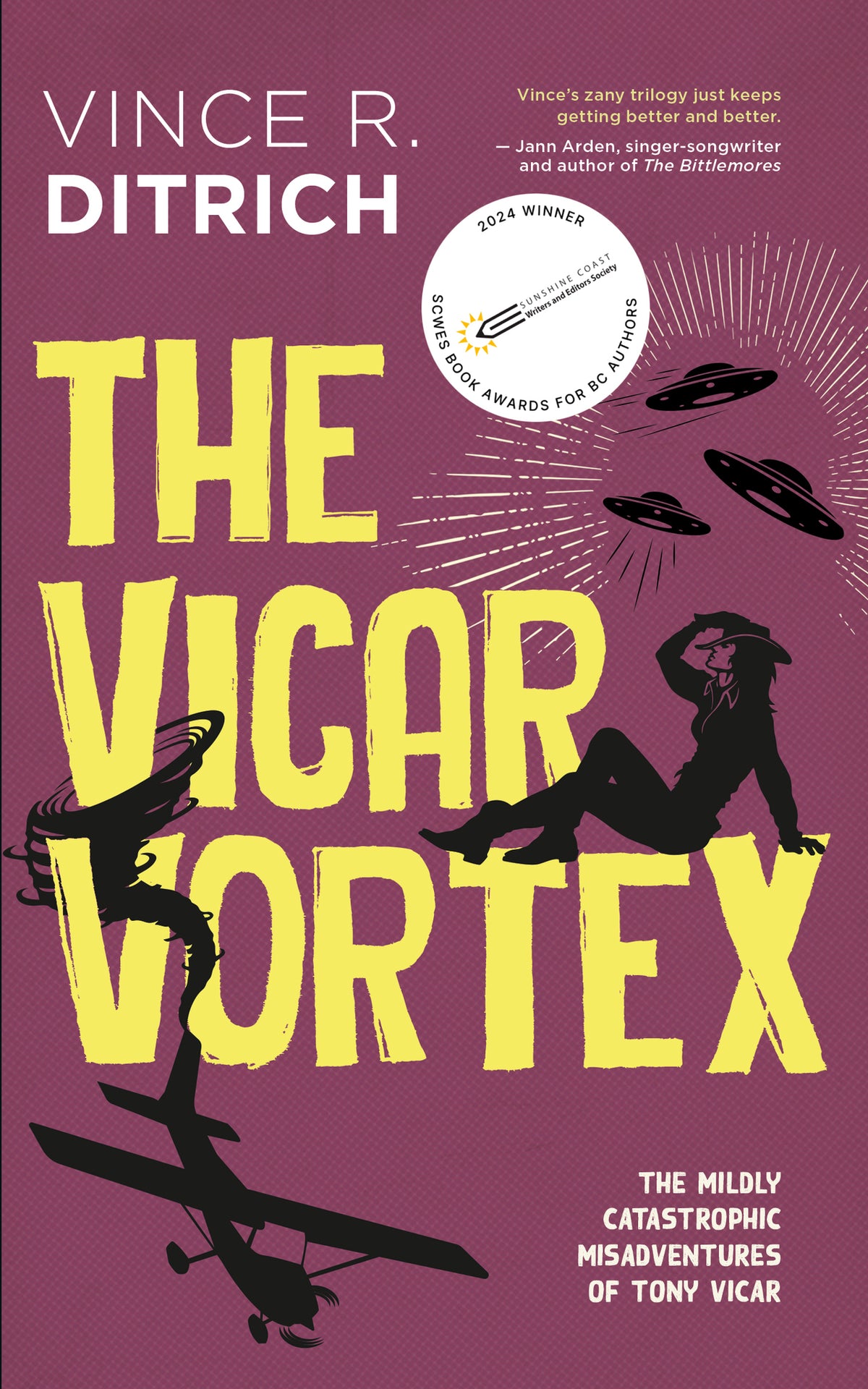 Cover image for The Vicar Vortex ISBN 9781459747319
