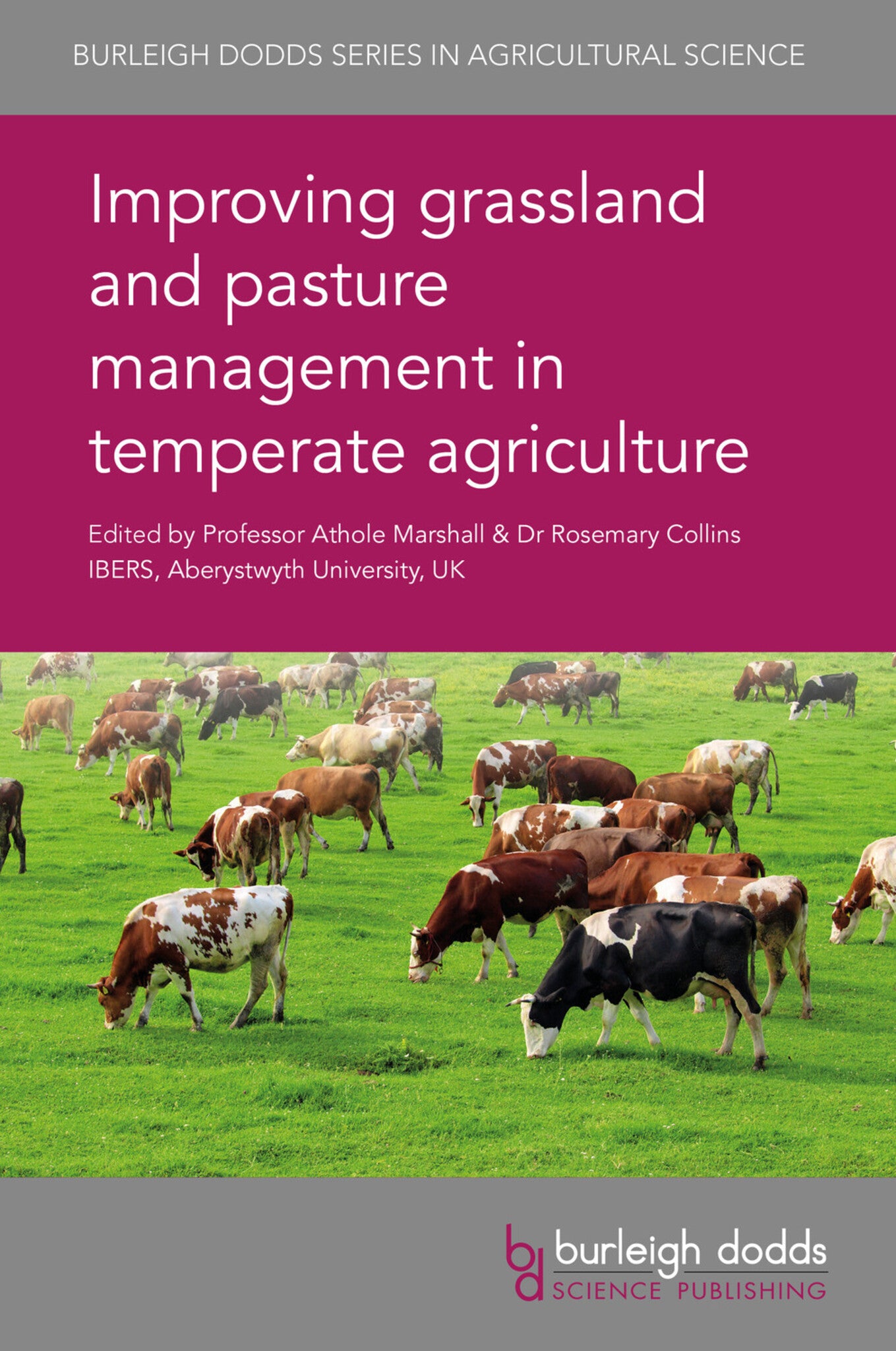 Cover image for Improving grassland and pasture management in temperate agriculture ISBN 9781786762023