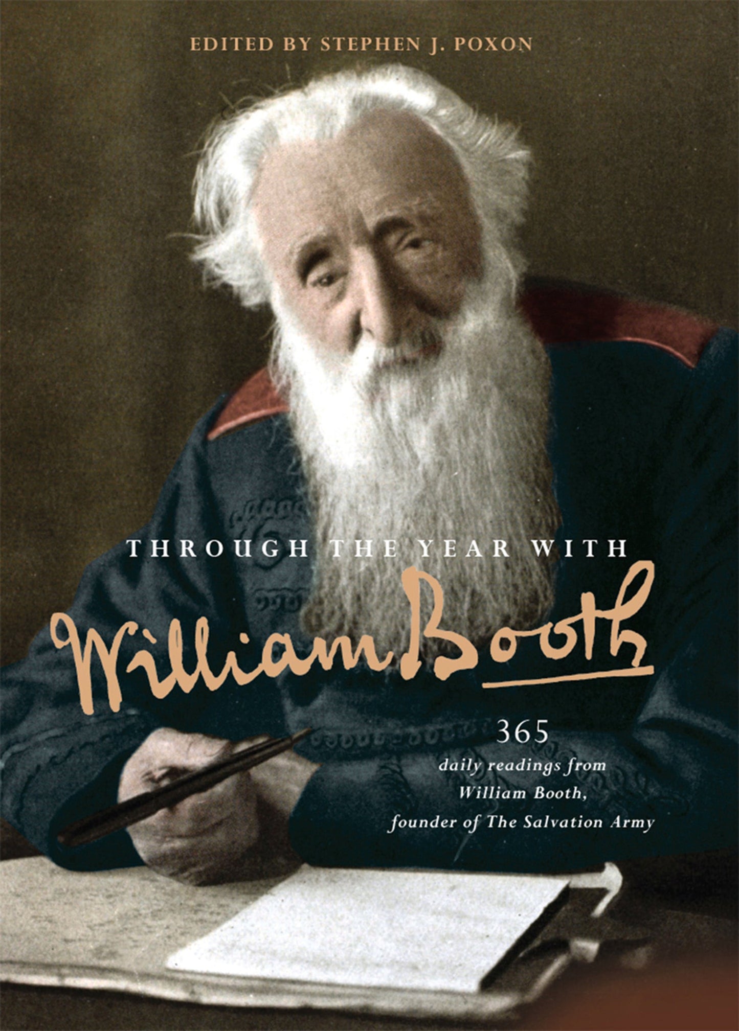 Cover image for Through the Year with William Booth ISBN 9780857216144