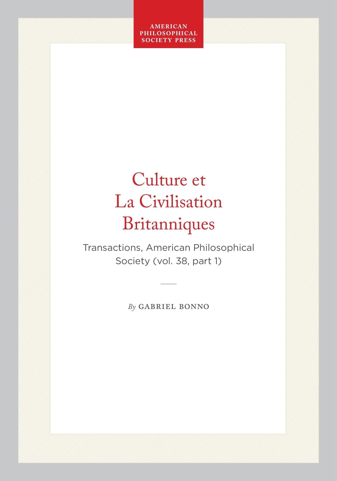 Culture et La Civilisation Britanniques