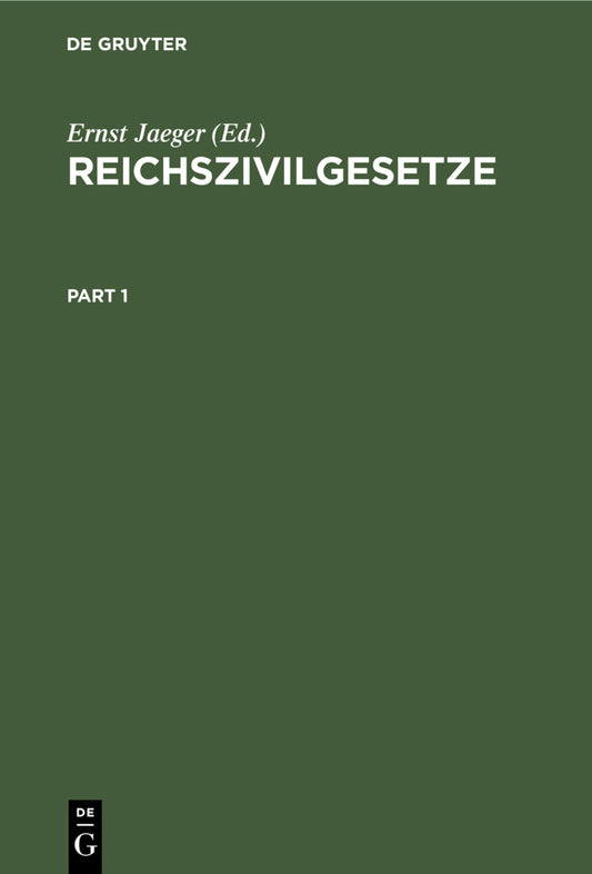 Reichszivilgesetze