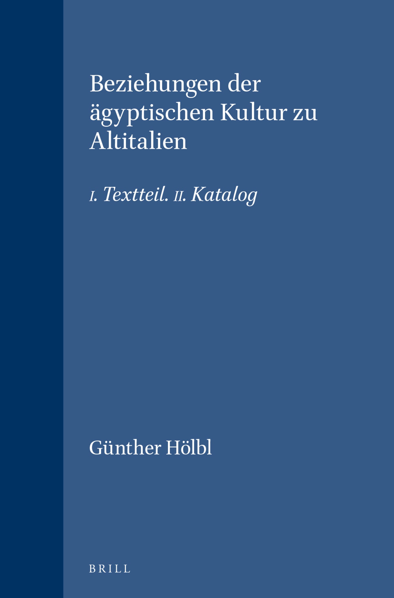 Beziehungen der ägyptischen Kultur zu Altitalien