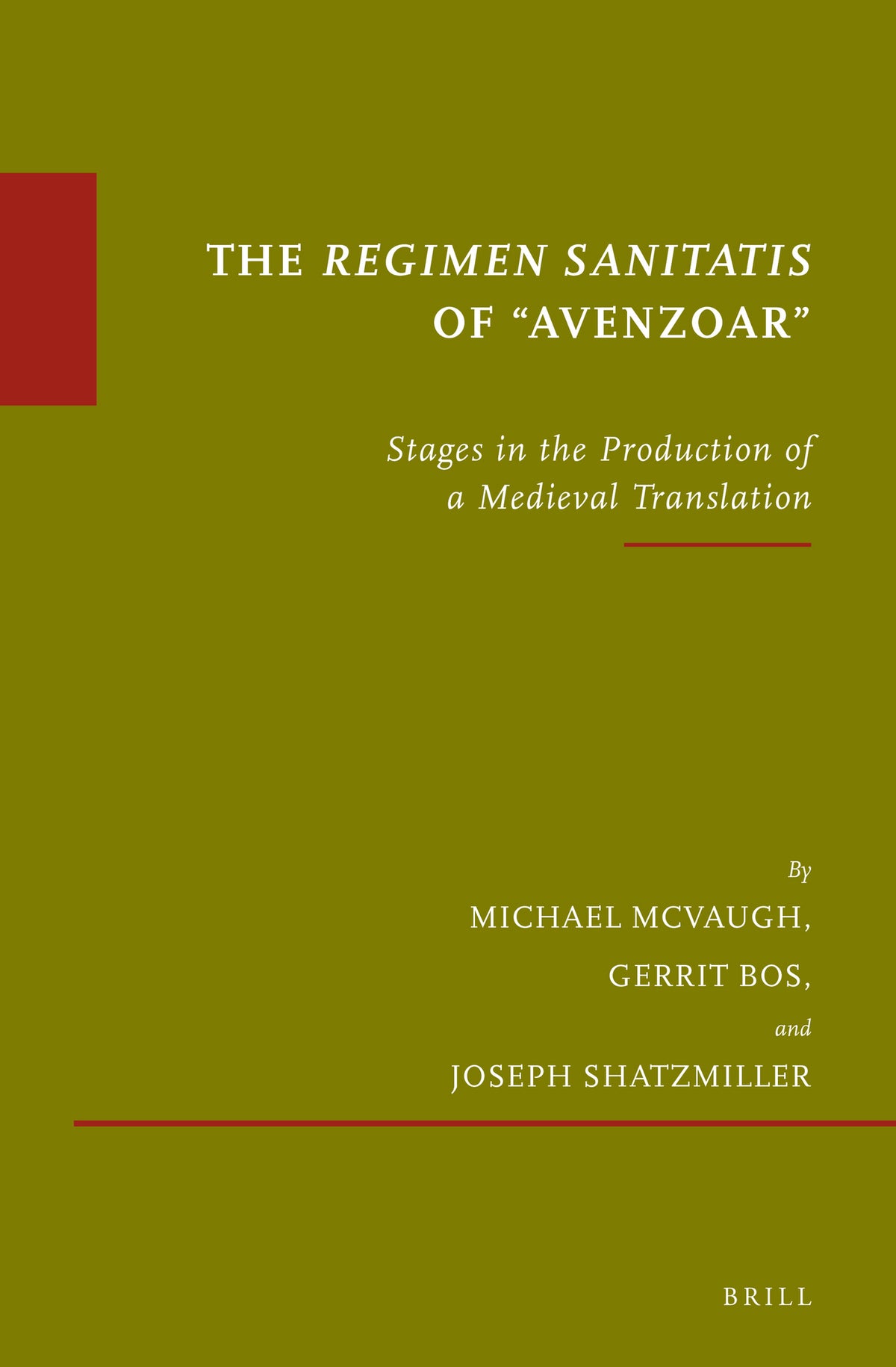 The Regimen sanitatis of “Avenzoar”