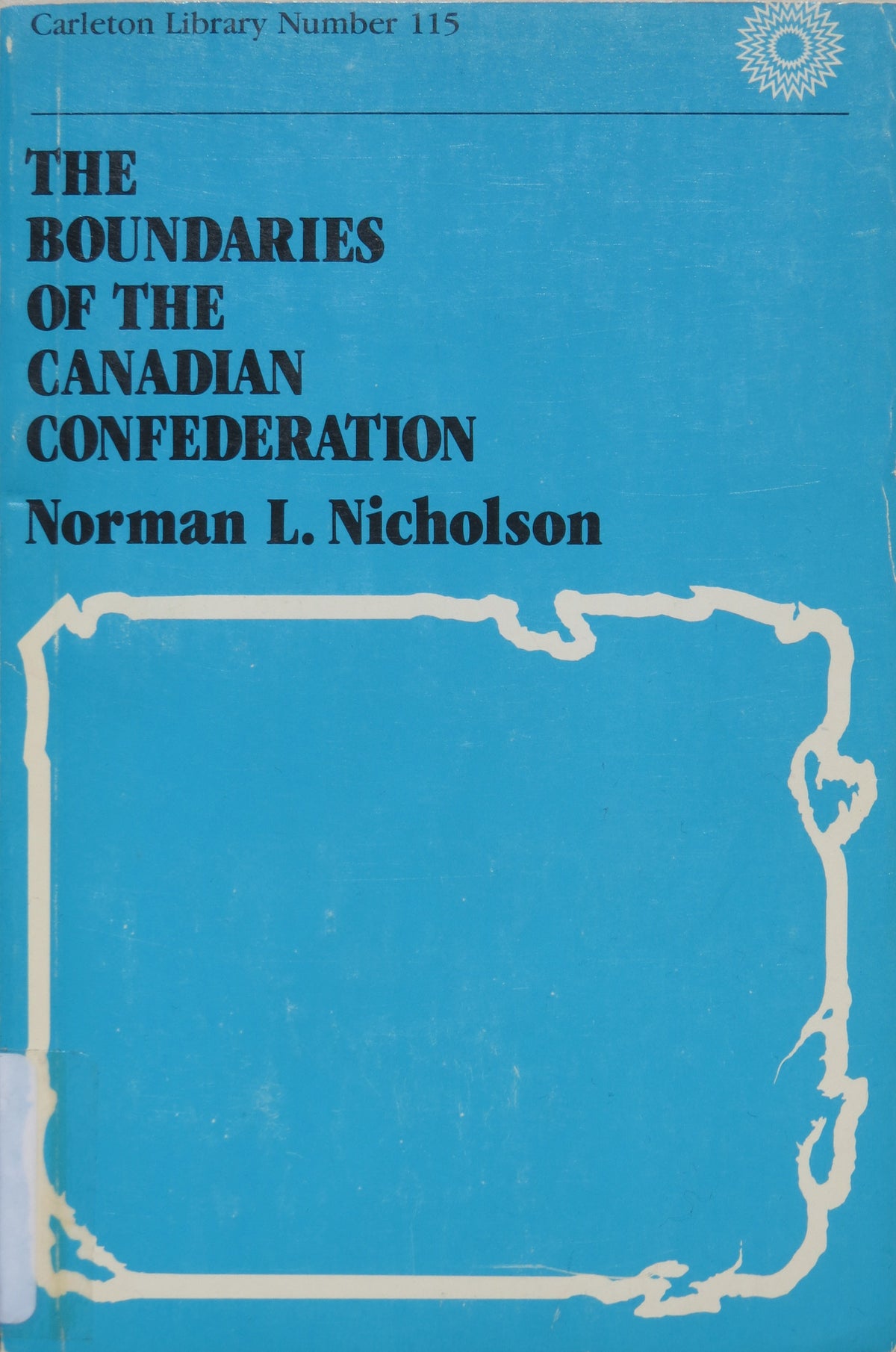 Cover image for Boundaries of the Canadian Confederation ISBN 9780773560154