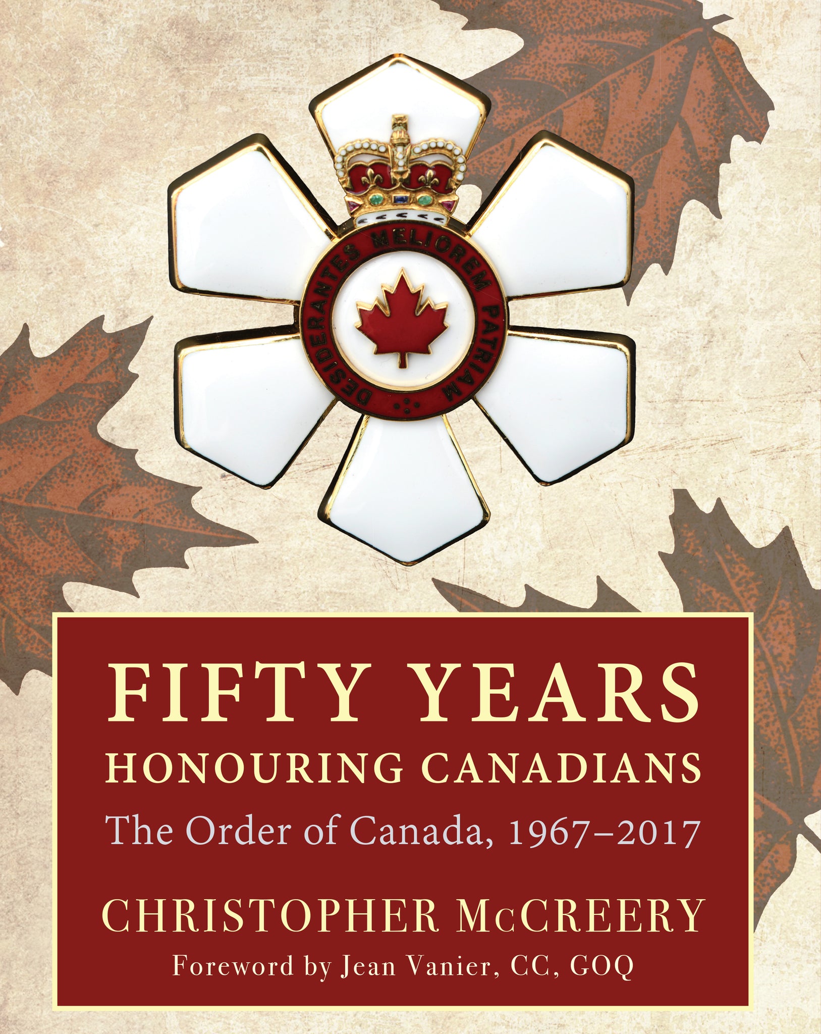 Cover image for Fifty Years Honouring Canadians ISBN 9781459736573
