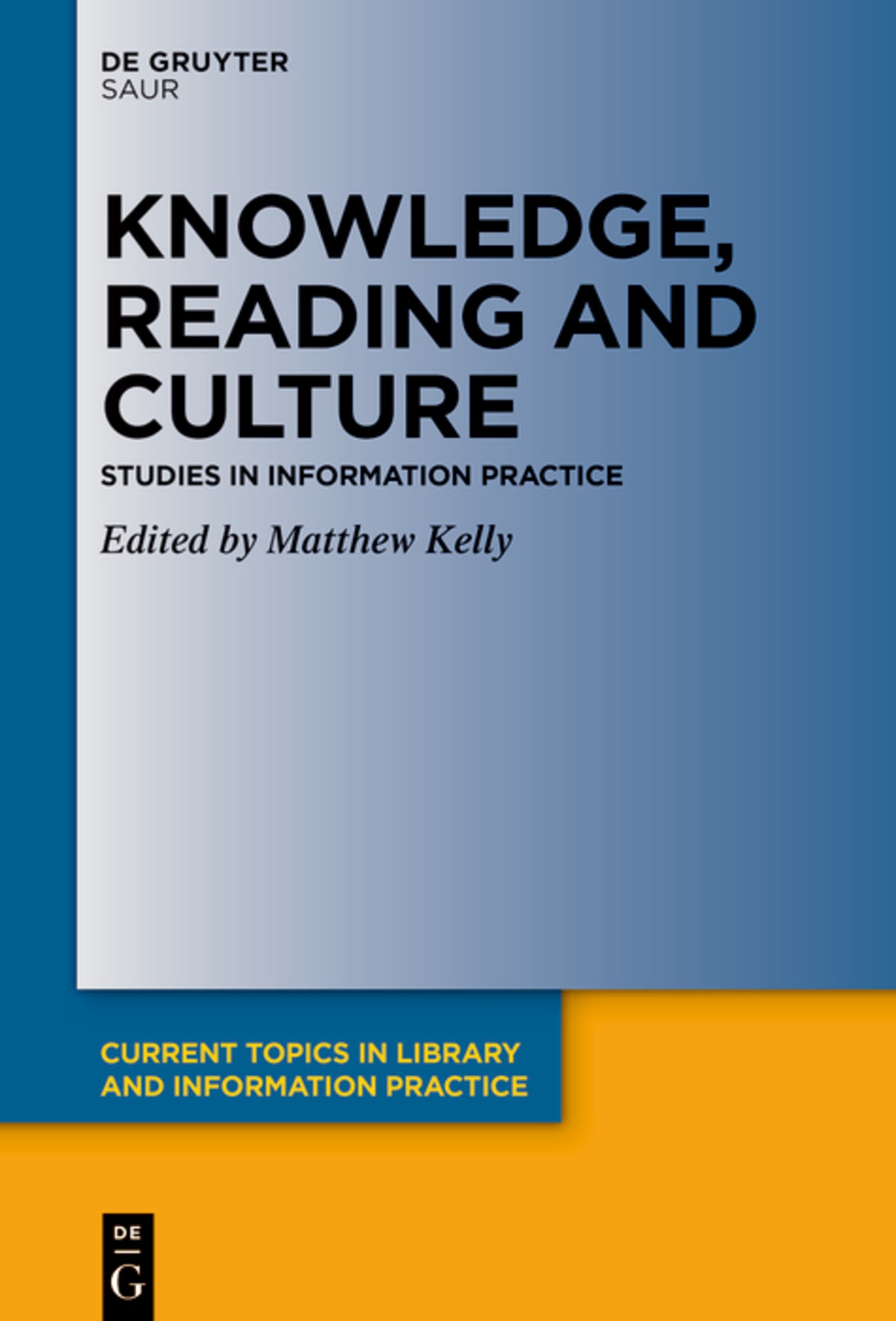 Knowledge, Reading and Culture