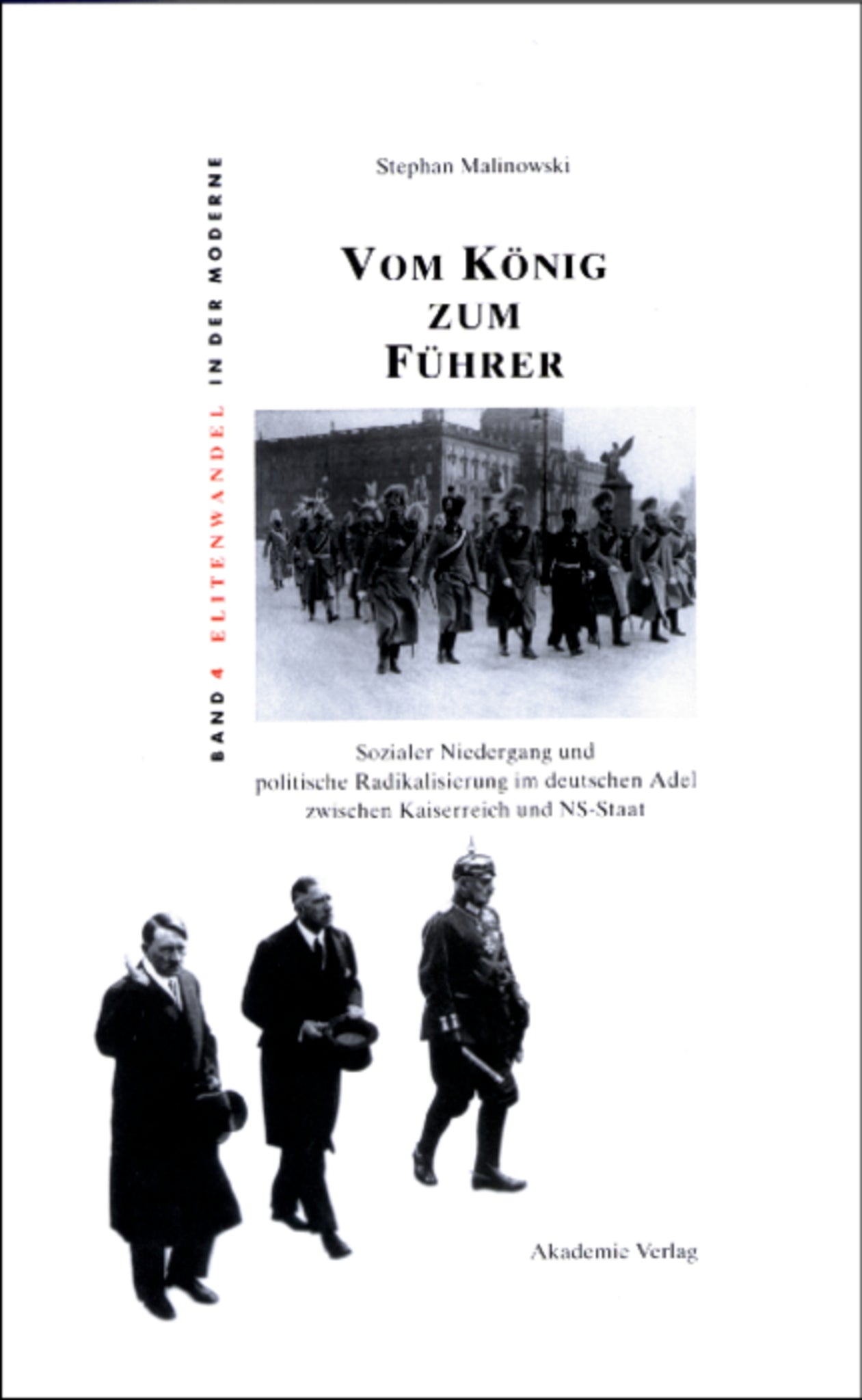 Cover image for Vom König zum Führer ISBN 9783110778212