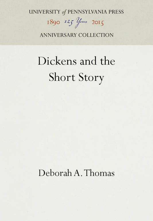 Dickens and the Short Story